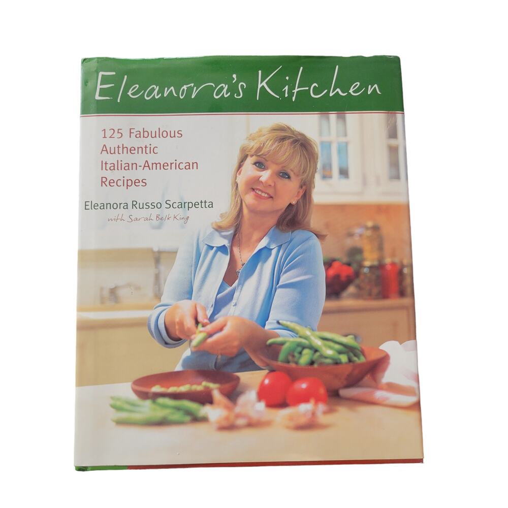 Eleanora's Kitchen Cookbook Italian American Recipes Hardcover‎ First Edition